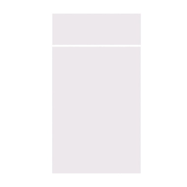 Façade rose poudré mat Porte + Tiroir larg. 40cm x H71cm