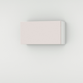 Meuble haut rose poudré mat larg. 80cm x H42.8cm