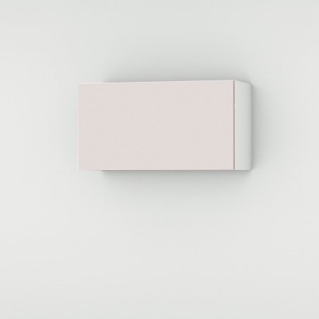 Meuble haut rose poudré mat larg. 80cm x H42.8cm