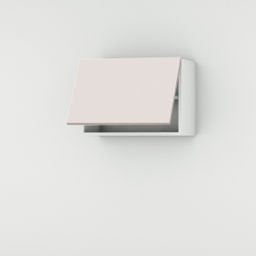 Meuble haut rose poudré mat larg. 60cm x H42.8cm