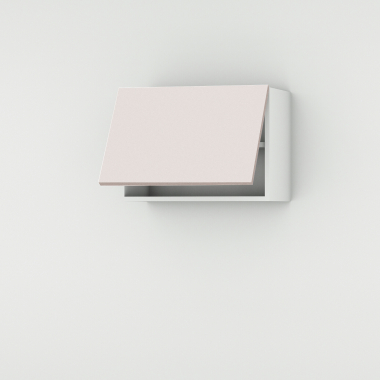 Meuble haut rose poudré mat larg. 60cm x H42.8cm