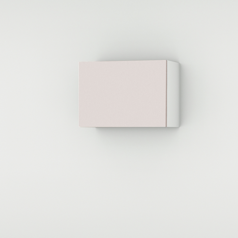 Meuble haut rose poudré mat larg. 60cm x H42.8cm