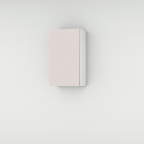 Meuble haut rose poudré mat larg. 40cm x H71.5cm