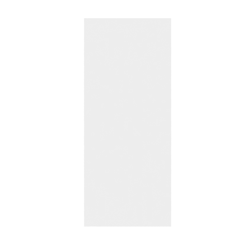 Joue blanc mat larg. 58cm x H156.6cm