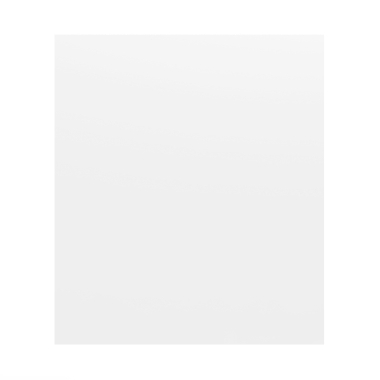 Joue blanc mat larg. 58cm x H71.3cm