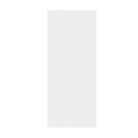 Joue blanc mat larg. 58cm x H142.6cm