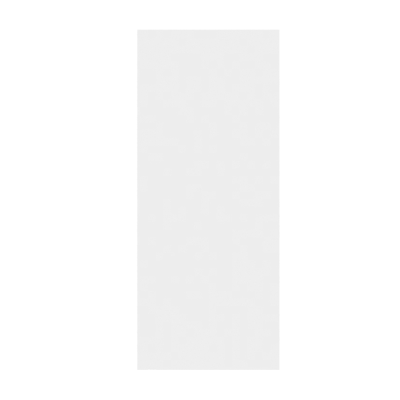 Joue blanc mat larg. 58cm x H142.6cm