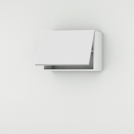 Meuble haut blanc mat larg. 60cm x H42.8cm