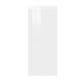 Joue blanche brillante larg. 58cm x H142.6cm
