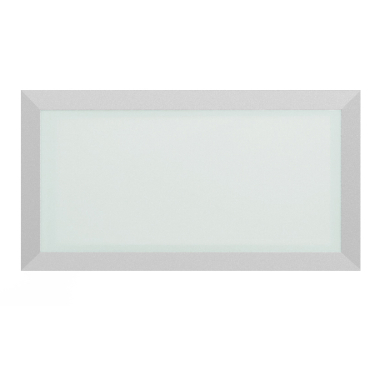 Meuble haut alu vitré larg. 80cm x H42.8cm