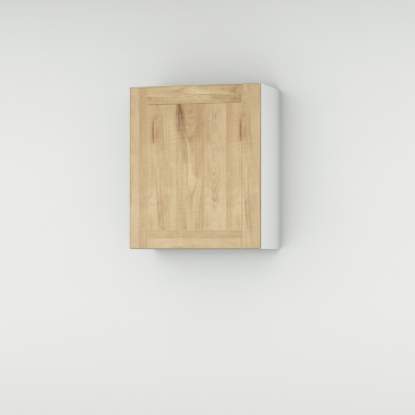 Meuble haut chêne massif brut larg. 60cm x H71.5cm