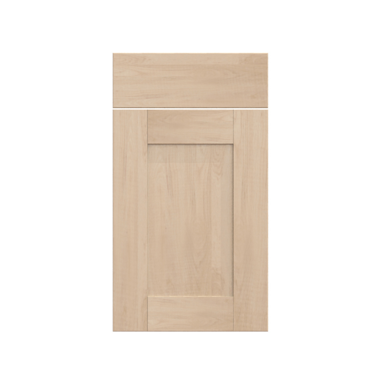 Façade chêne massif brut Porte + Tiroir larg. 40cm x H71cm