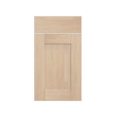 Façade chêne massif brut Porte + Tiroir larg. 40cm x H71cm