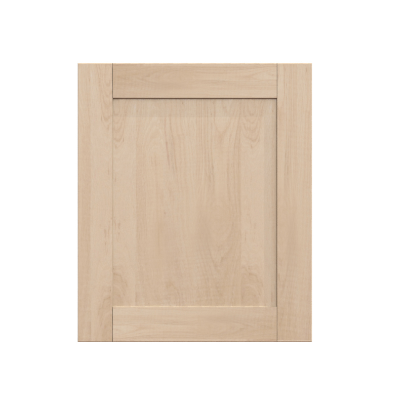 Façade chêne massif brut larg. 60cm x H71cm