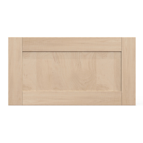 Façade chêne massif brut larg. 80cm x H42.5cm