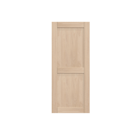 Façade chêne massif brut larg. 60cm x H142.2cm