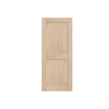 Façade chêne massif brut larg. 60cm x H142.2cm