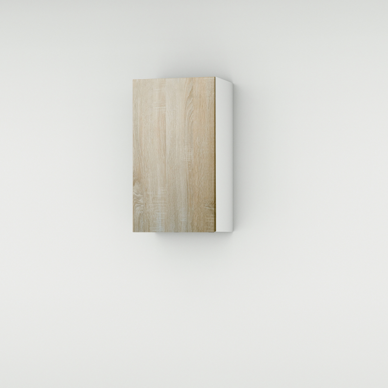 Meuble haut chene clair larg. 40cm x H71.5cm