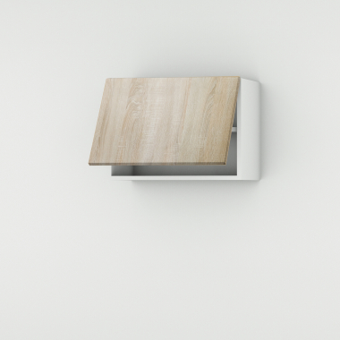 Meuble haut chene clair larg. 60cm x H42.8cm