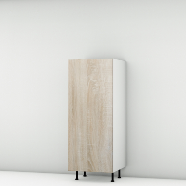 Colonne chene clair 1 porte larg. 60cm x H142.6cm