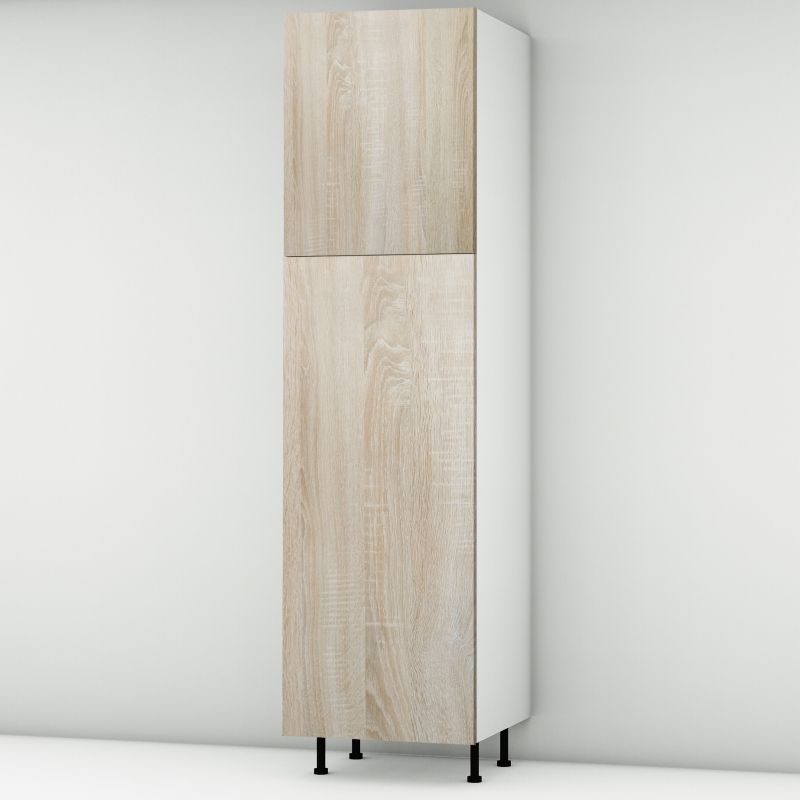 Colonne chêne clair 2 portes L60cm x H213.8cm