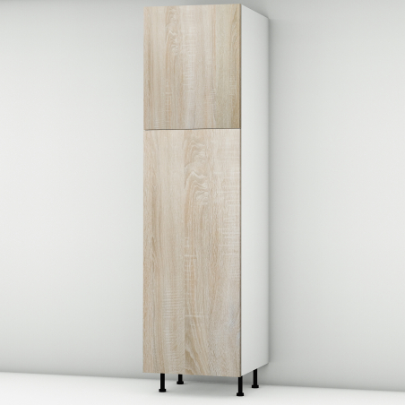 Colonne chêne clair 2 portes L60cm x H213.8cm