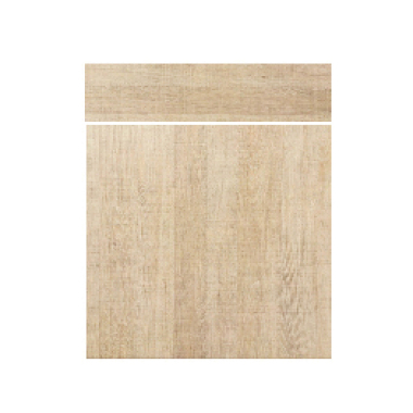 Façade chêne clair Porte + Tiroir larg. 60cm x H71cm