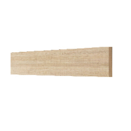 Plinthe chêne clair larg. 225cm x H14cm