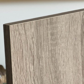 Meuble bas chene foncé 2 portes larg. 100cm x H71.5cm