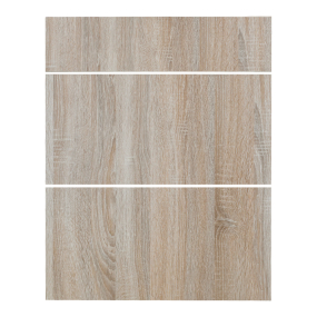 Façade chêne foncé Tiroirs larg. 60cm x H71cm