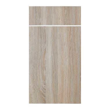 Façade chêne foncé Porte + Tiroir larg. 40cm x H71cm