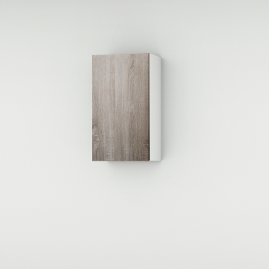 Meuble haut chêne foncé larg. 40cm x H71.5cm