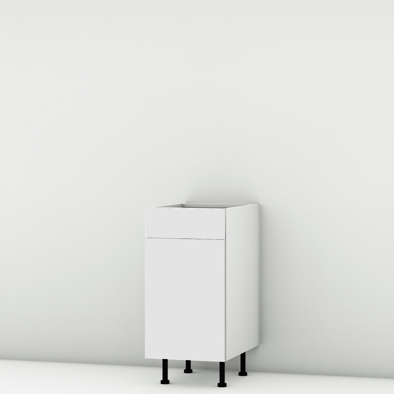 Meuble bas Epure Porte + Tiroir larg. 40cm x H71.5cm
