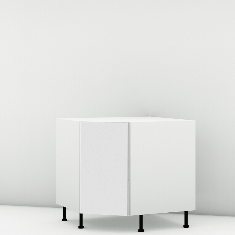 Meuble bas d'angle 45° Epure larg. 40cm x H71.5cm