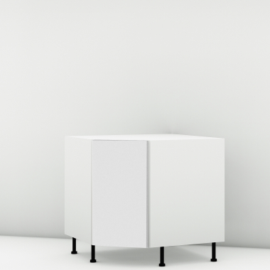 Meuble bas d'angle 45° Epure larg. 40cm x H71.5cm