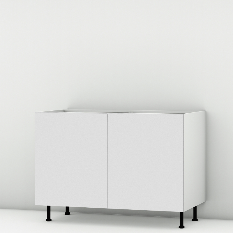 Meuble bas Epure 2 portes larg. 120cm x H71.5cm
