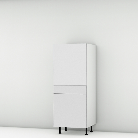 Colonne Epure 1 porte - 1 porte+tiroir larg. 60cm x H142.6cm