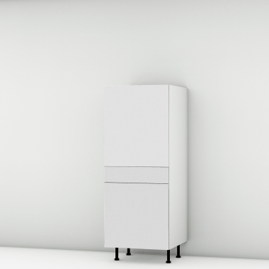 Colonne Epure 1 porte - 1 porte+tiroir larg. 60cm x H142.6cm