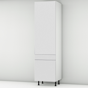 Colonne Epure 1 porte - 1 porte+tiroir larg. 60cm x H213.8cm