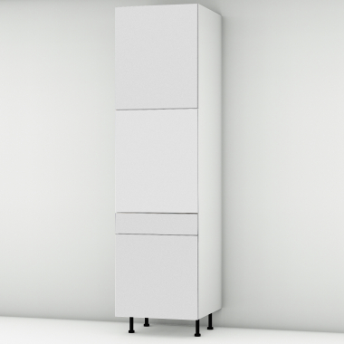 Colonne Epure 2 portes - 1 porte+tiroir larg. 60cm x H213.8cm