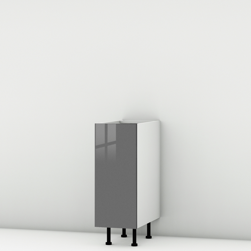 Meuble bas Perla larg. 30cm x H71.5cm