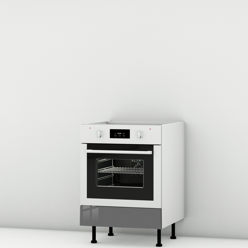 Meuble bas four Perla larg. 60cm x H71.5cm