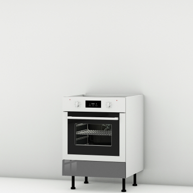 Meuble bas four Perla larg. 60cm x H71.5cm