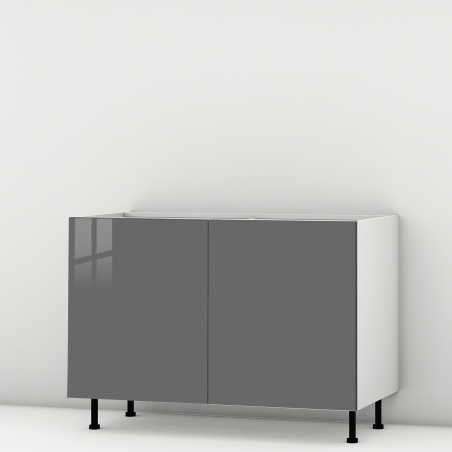 Meuble bas Perla 2 portes larg. 120cm x H71.5cm