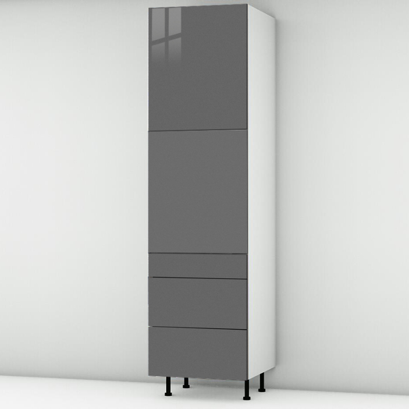 Colonne Perla 2 portes - 3 tiroirs larg. 60cm x H213.8cm