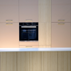 Meuble bas façade Tasseaux blanche larg. 30cm x H71.5cm