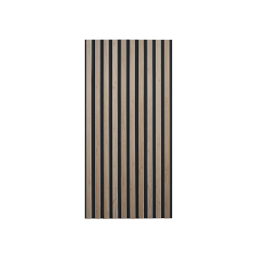 Meuble bas d'angle 45° façade Tasseaux noire larg. 40cm x H71.5cm