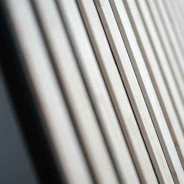 Meuble bas façade Tasseaux noire  larg. 60cm x H71.5cm