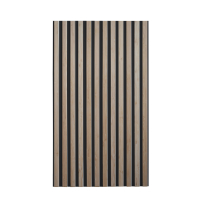 Meuble haut façade Tasseaux noire  larg. 40cm x H71.5cm