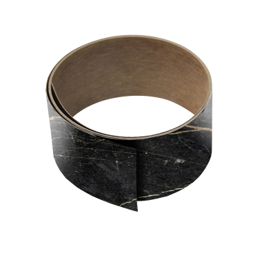 Plan de travail stratifié décor Marbre Noir L205xl62xe3,8cm